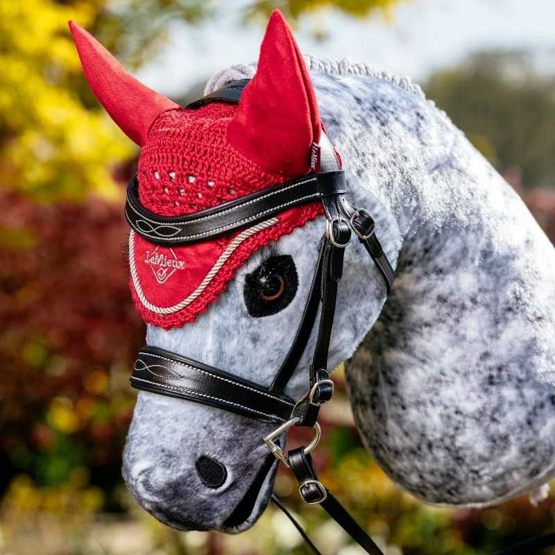 Bonnet pour cheval-bâton Classic Rouge
