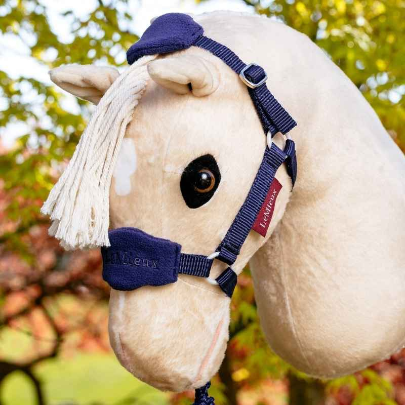 Licol & Longe pour Cheval-bâton Vogue Bleu Marine