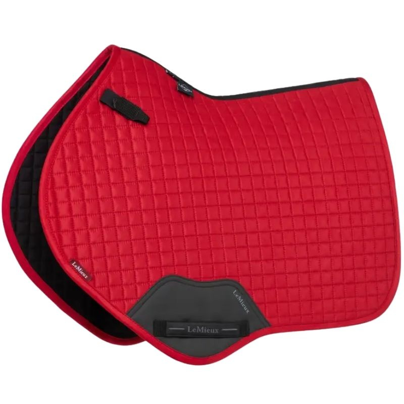 Tapis de selle Suede Square Rouge