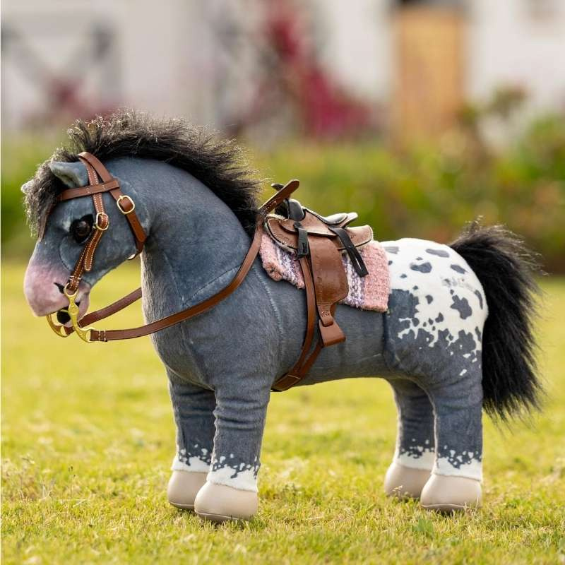 Tapis de selle western Toy Pony Rose Clair
