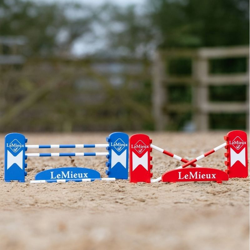 Jump Set Toy Pony Rouge/Bleu