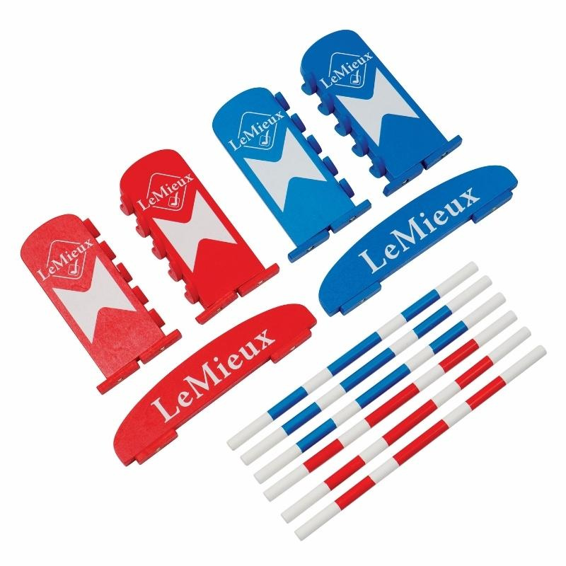 Jump Set Toy Pony Rouge/Bleu