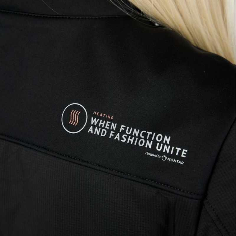 Veste chauffante MoIsla Tech Heating Noir