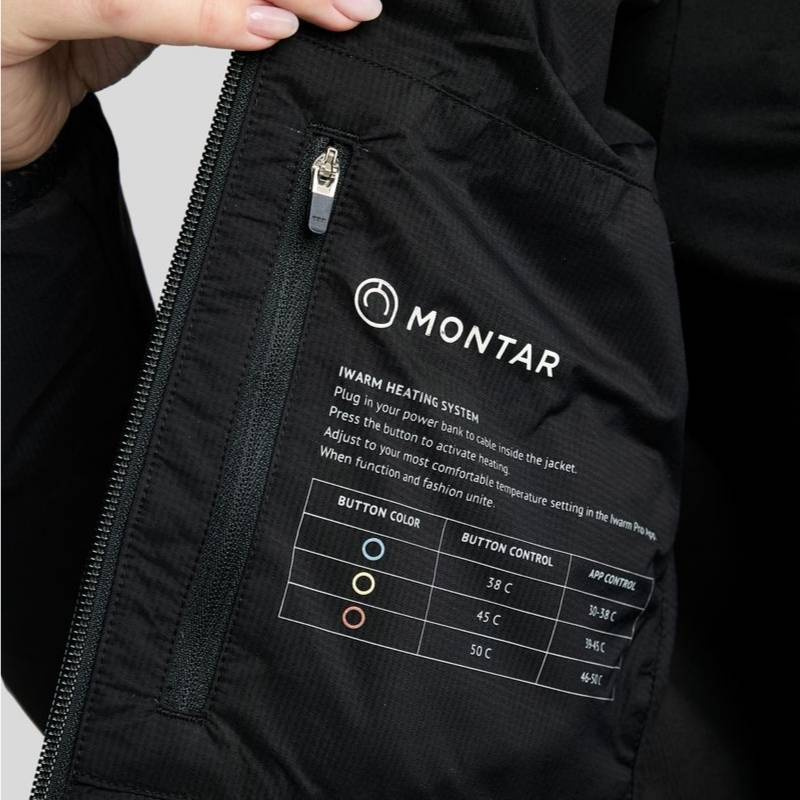 Veste chauffante MoIsla Tech Heating Noir