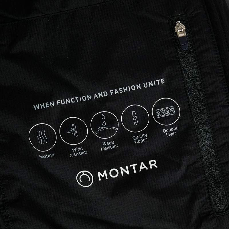 Veste chauffante MoIsla Tech Heating Noir