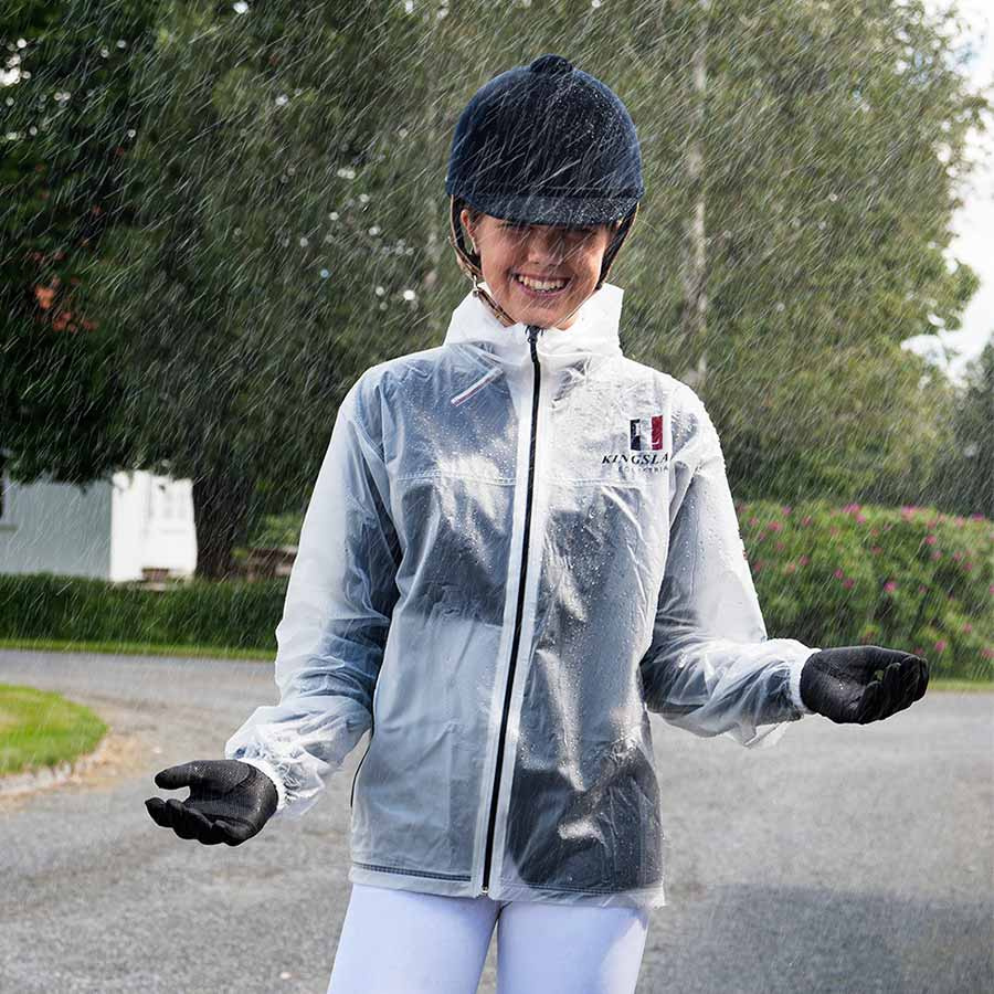 Imperméable classique Transparent