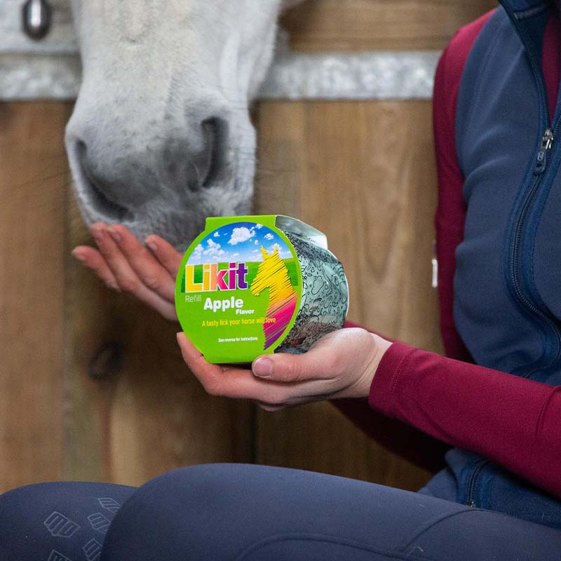 Recharge de Bloc Lécheur Pomme avec Trou 650 g