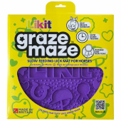 Tapis de léchage Graze Maze Lick Mat Niveau 1 Lavande Tapis de léchage Graze Maze Lick Mat Niveau 1 Lavande