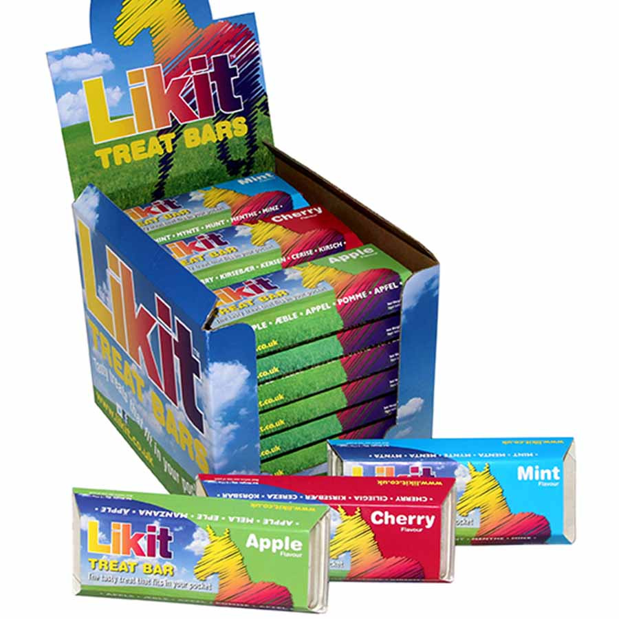 Barre de friandises pour chevaux Cerise 90g