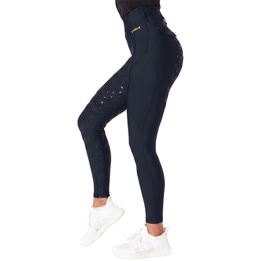 Legging d'équitation Classic Full Grip Bleu Marine