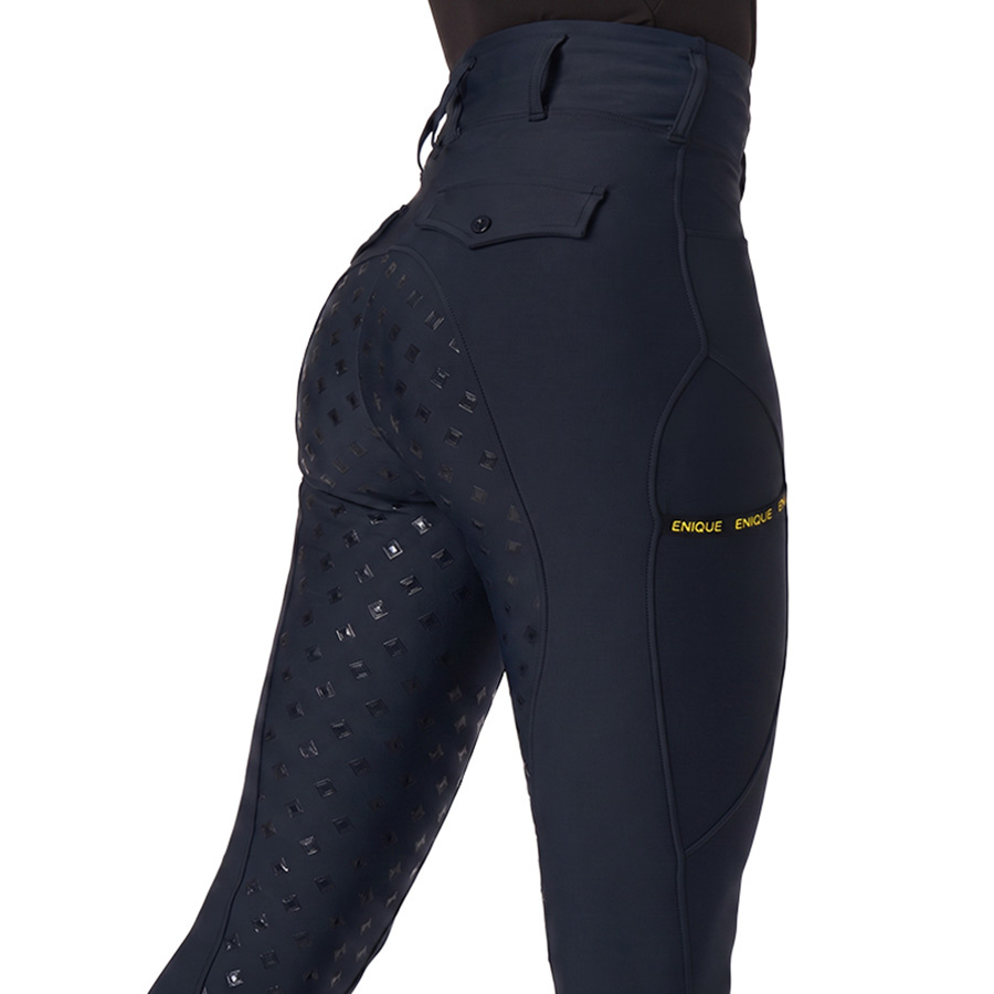Legging d'équitation Classic Full Grip Bleu Marine