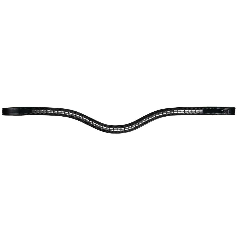 Frontaux en V en argent Klinker NE noir