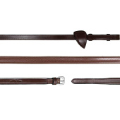 Rênes en caoutchouc 13mm NE Marron Rênes en caoutchouc 13mm NE Marron