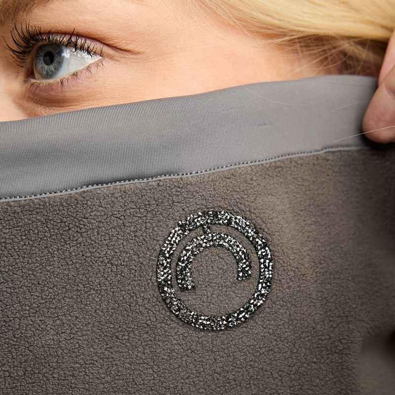 Col de cou MoEllie Fleece Crystals Gris