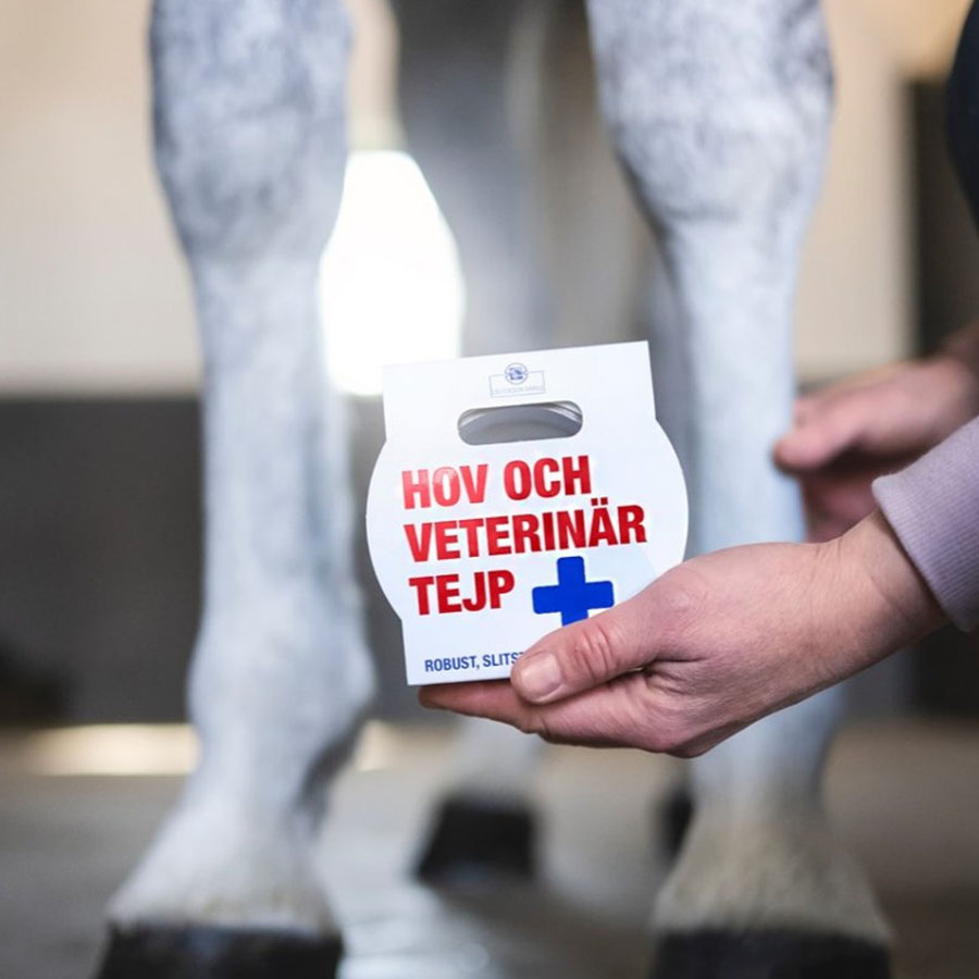 Ruban pour sabot et vétérinaire Blanc