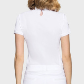 Chemisier de concours Lea Crystal Leaf Ferna Blanc Chemisier de concours Lea Crystal Leaf Ferna Blanc