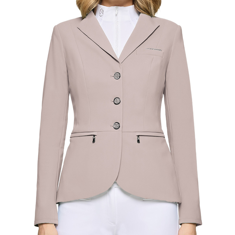 Veste de concours Victorine Crystal Fabric Beige