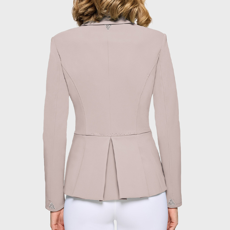 Veste de concours Victorine Crystal Fabric Beige