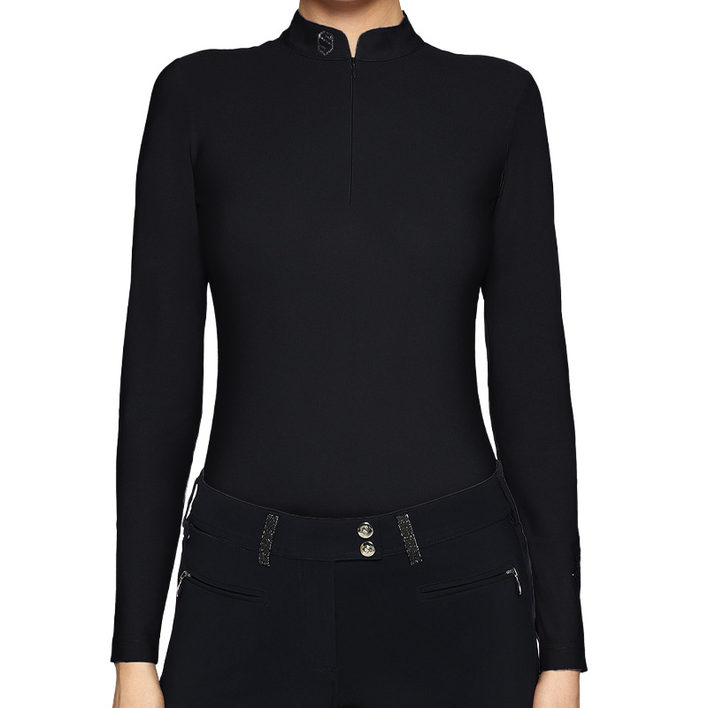 T-shirt fonctionnel Bella Long Sleeves Noir