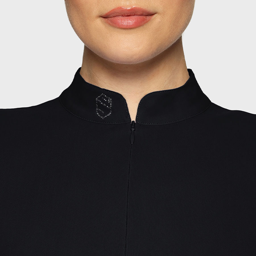 T-shirt fonctionnel Bella Long Sleeves Noir