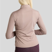 Haut d’entraînement MoMegan Polo Long Sleeve Pearl Grey Haut d’entraînement MoMegan Polo Long Sleeve Pearl Grey