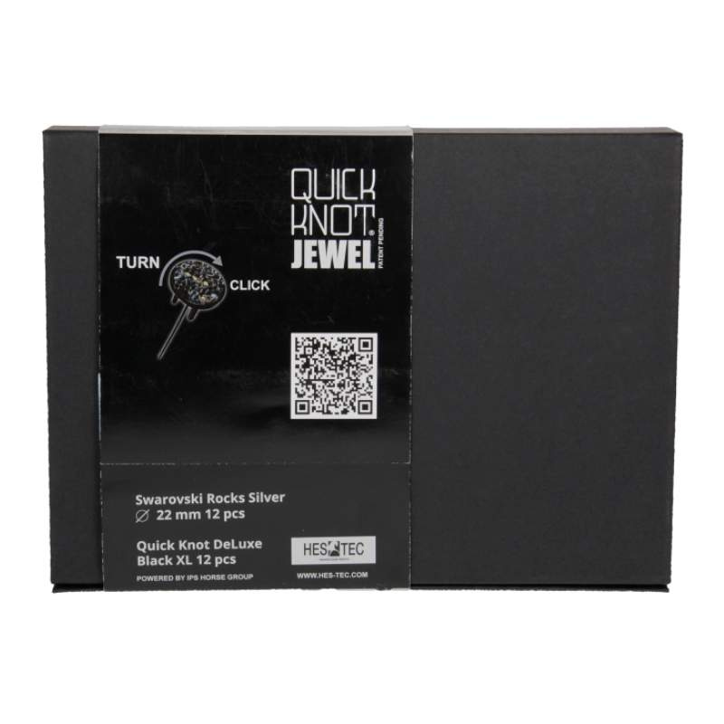 Quick Knot Jewel XL Swarovski Noir