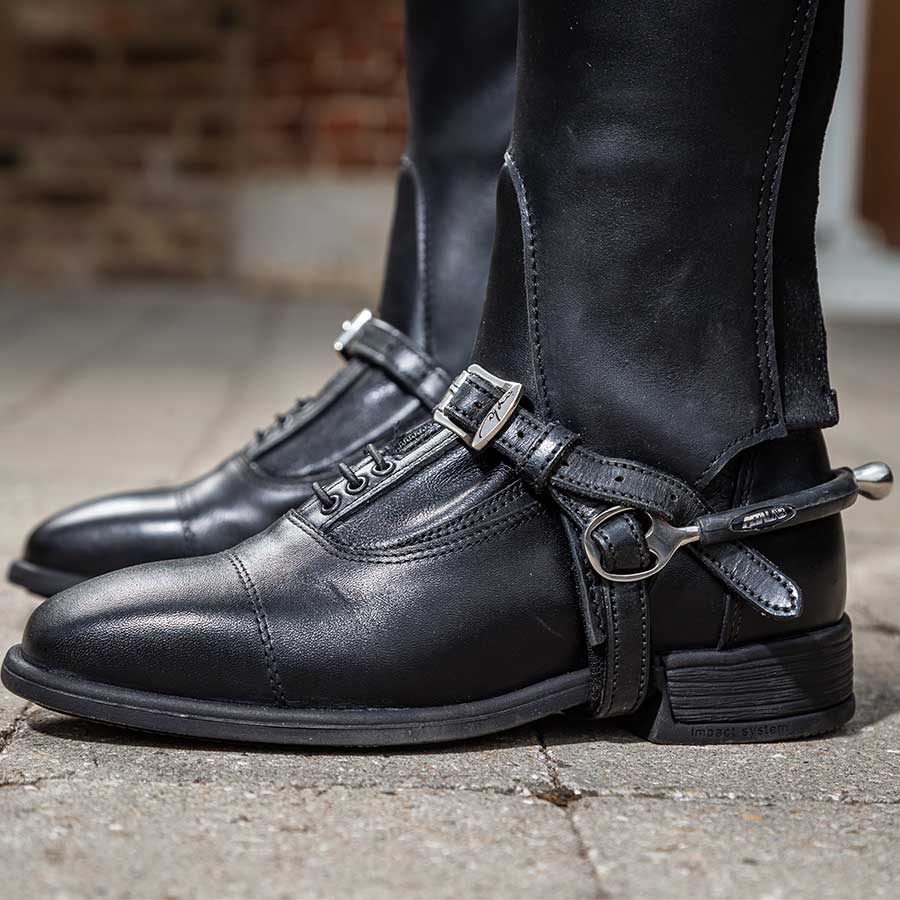 Courroies d'éperons Noir