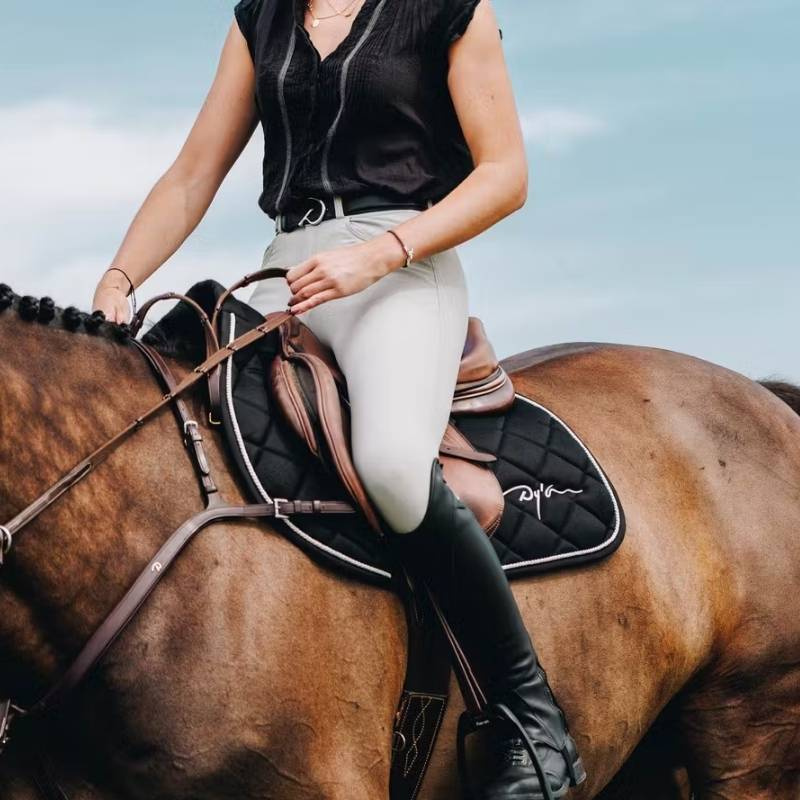 Ceinture en cuir Classic D Noir