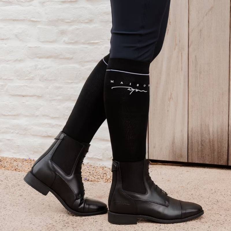 Chaussettes d'équitation Maison 3-pack Noir