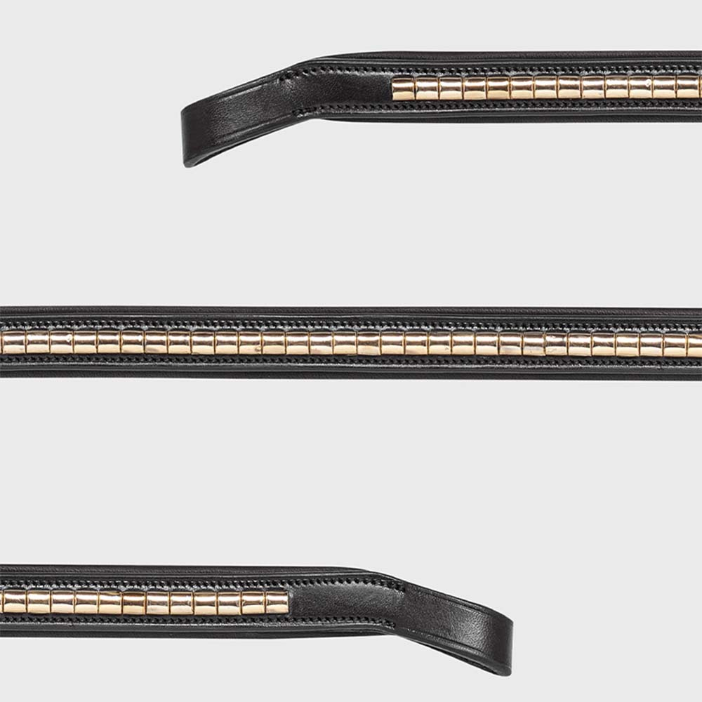 Frontaux Klinker noir/or