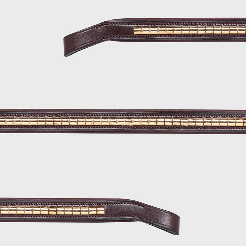 Frontaux Klinker brun/or