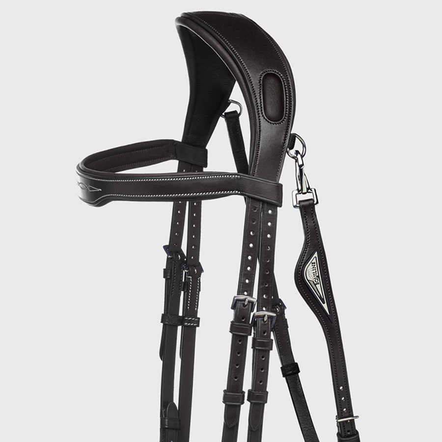 Bridon Ready To Ride avec surpiqûres noir