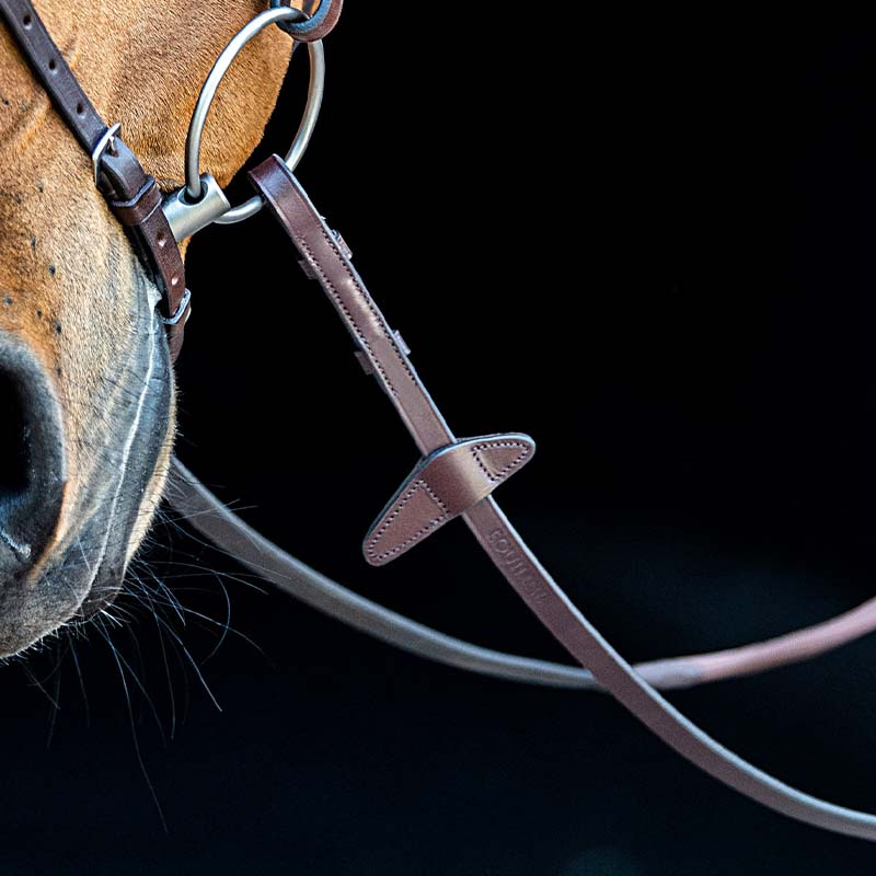 Rênes en caoutchouc 4/8