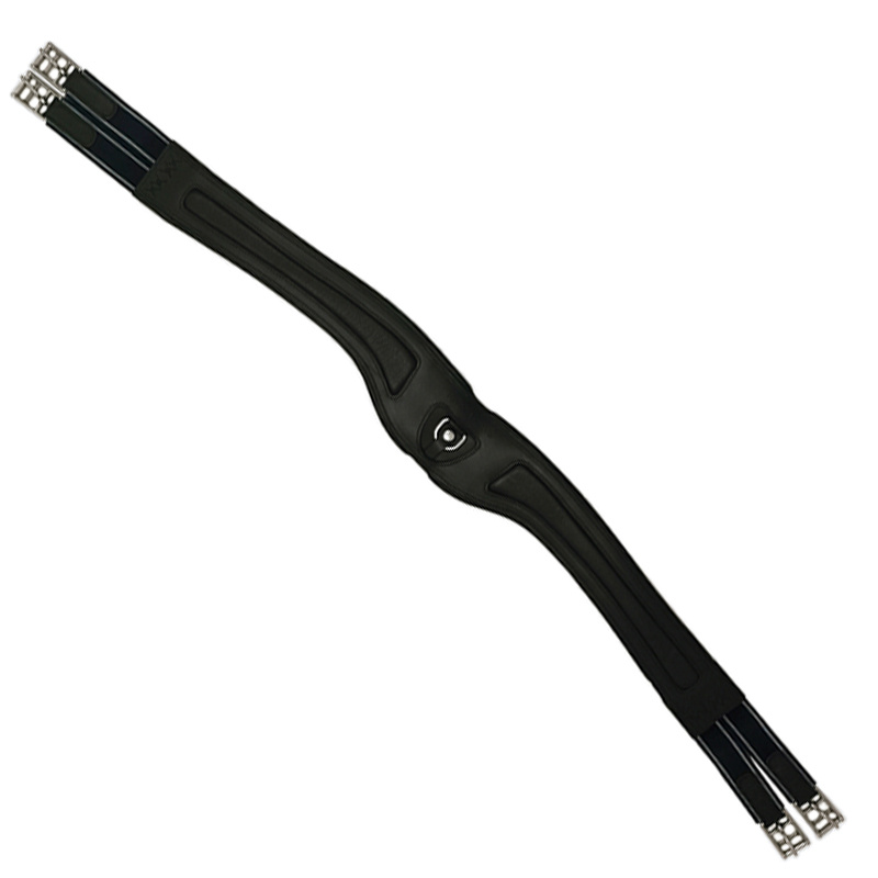 Sangle de selle Rambo Micklem Comfort Noir
