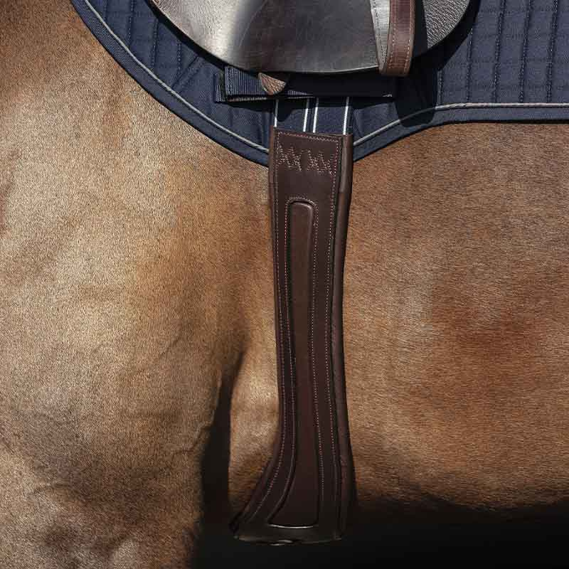 Sangle de selle Rambo Micklem Comfort Marron Foncé