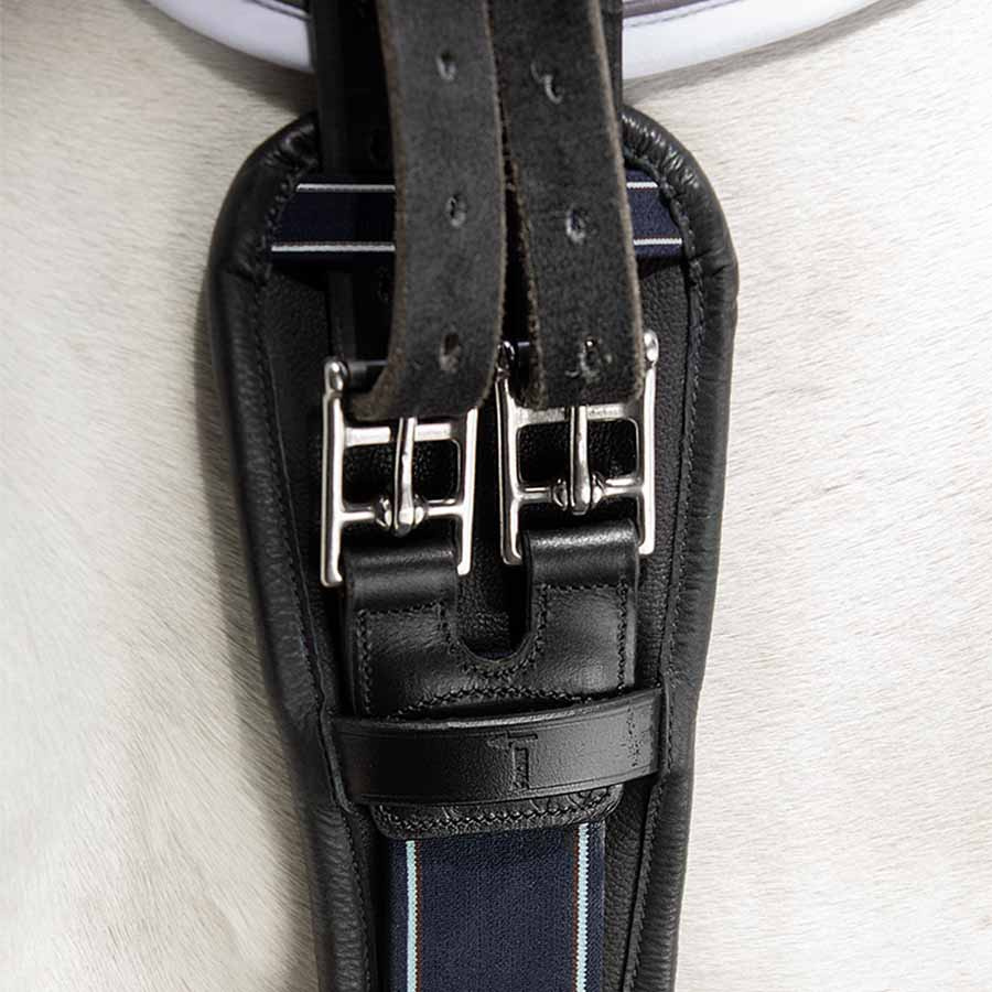 Sangle de dressage Micklem Comfort noir