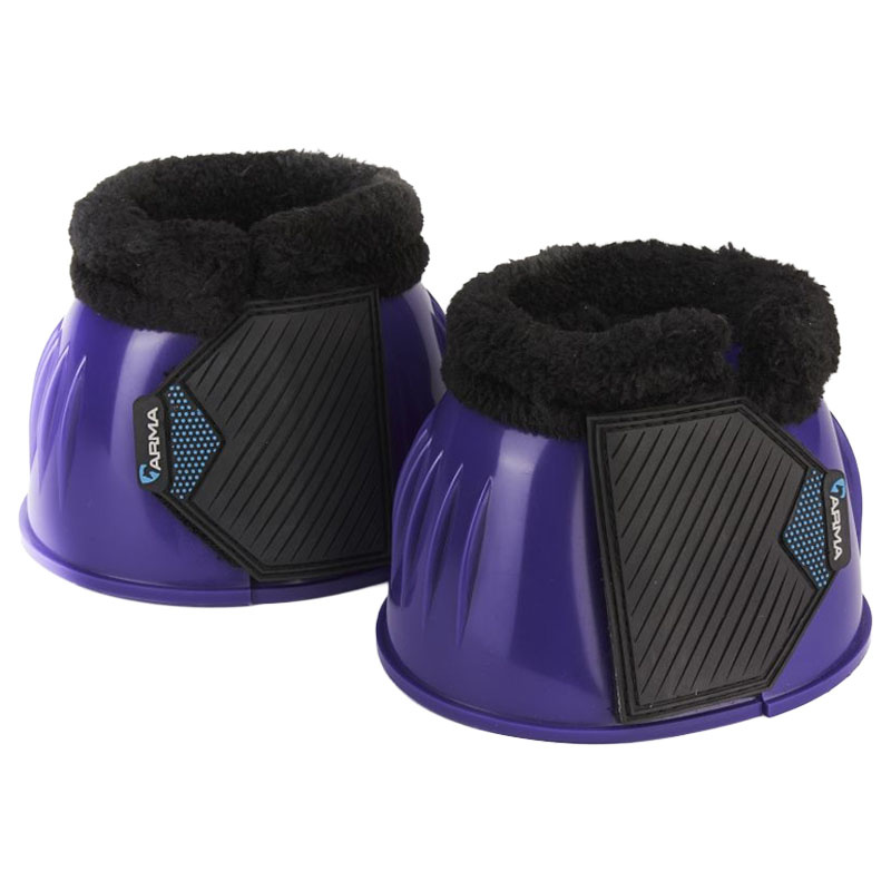 Cloches Glossy PVC Fleece Violet