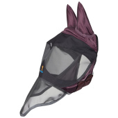 Masque anti-mouches Deluxe with Ears & Nose Bordeaux