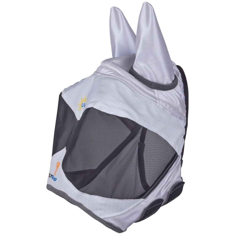 Masque anti-mouches Sun Shade with Ears Blanc