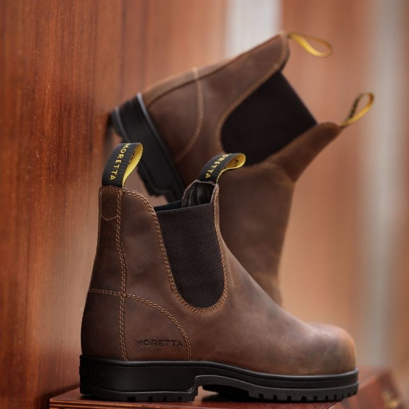 Chaussures de sécurité Adriano Marron