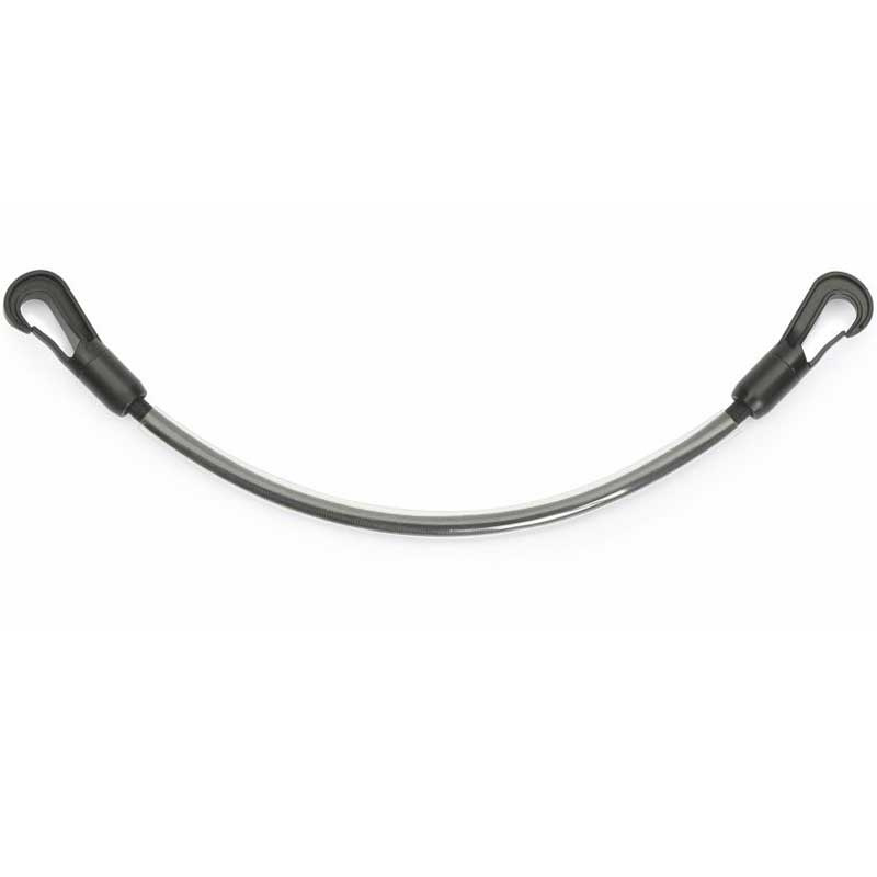 Licol élastique pour queue Noir