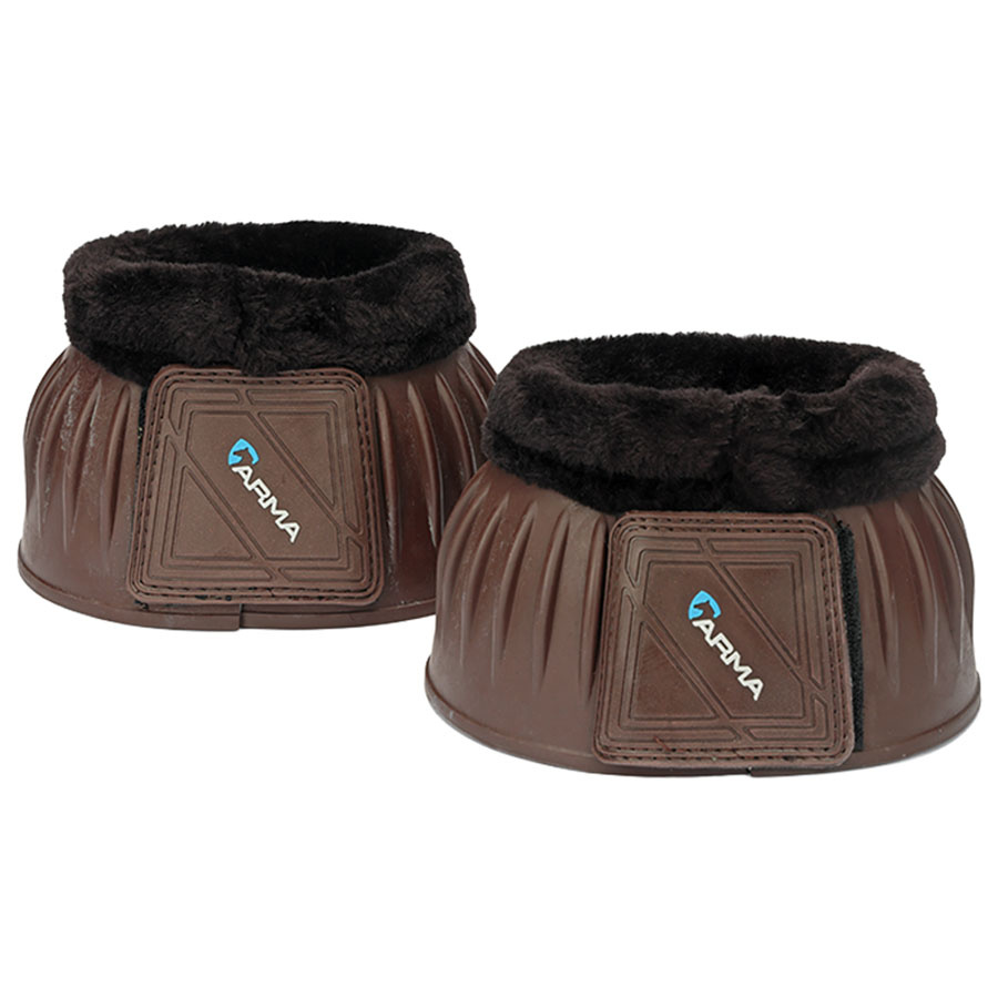 Cloches en Caoutchouc Polaire Marron