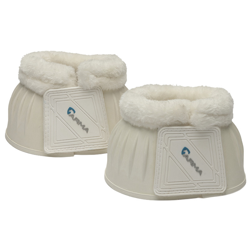 Cloches en Caoutchouc Polaire Blanc