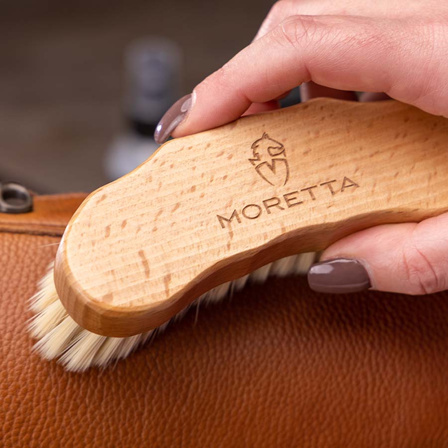 Brosse à Chaussures Set 2-Pack Noir/Naturel