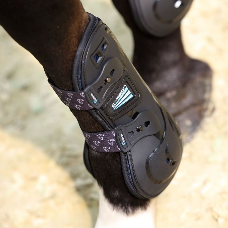 Guêtres ouvertes Carbon Front Noir