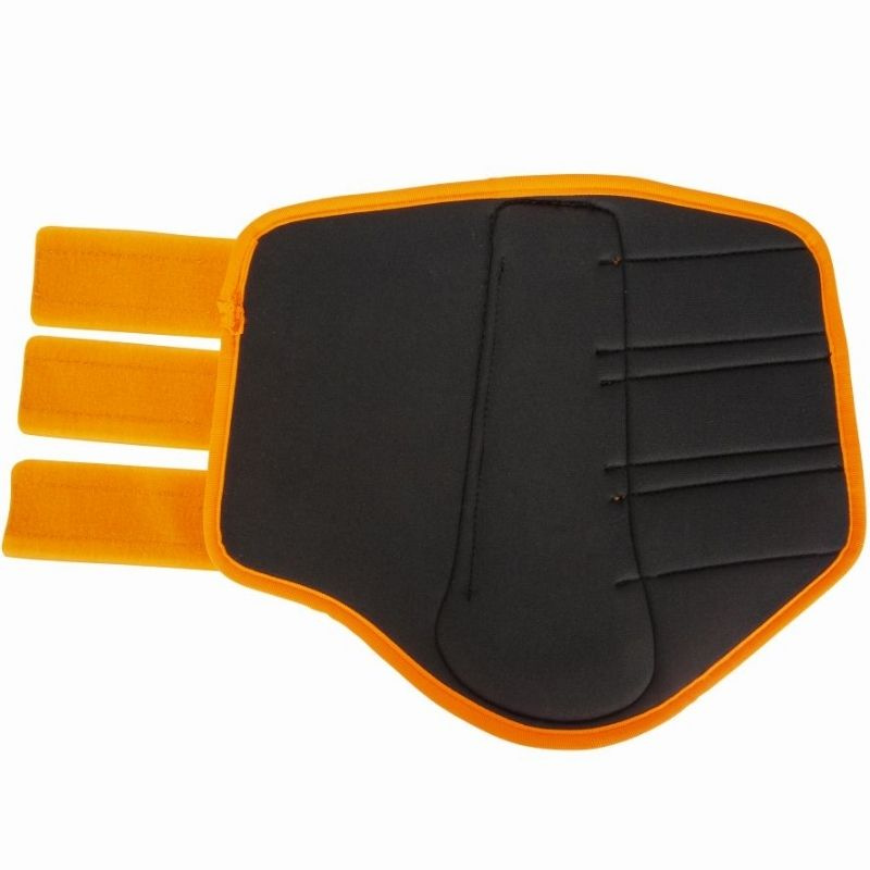 Guêtres réfléchissantes Equi-Flector Noir/Orange