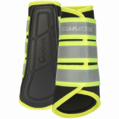 Guêtres réfléchissantes Equi-FlectJaune Noir/Jaune Guêtres réfléchissantes Equi-FlectJaune Noir/Jaune