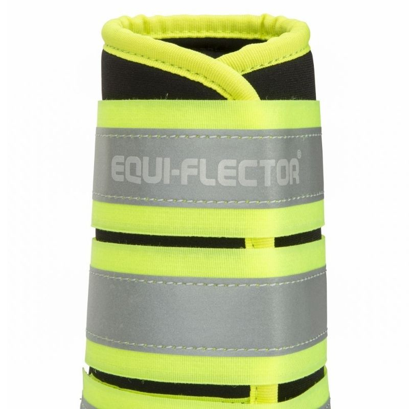 Guêtres réfléchissantes Equi-FlectJaune Noir/Jaune