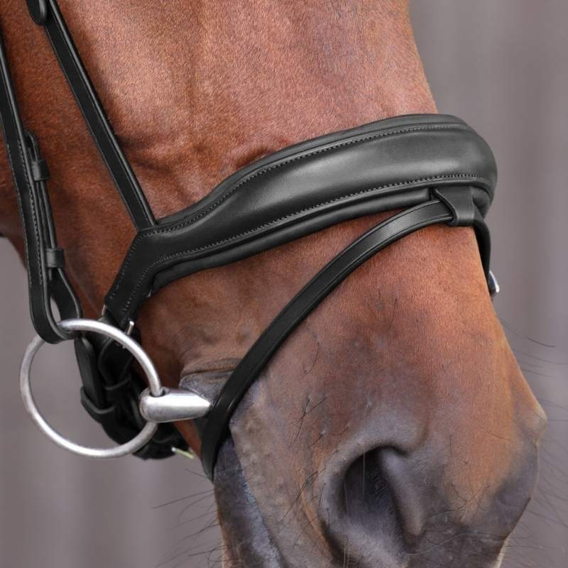 Bridon de dressage LUSSO Elite Noir