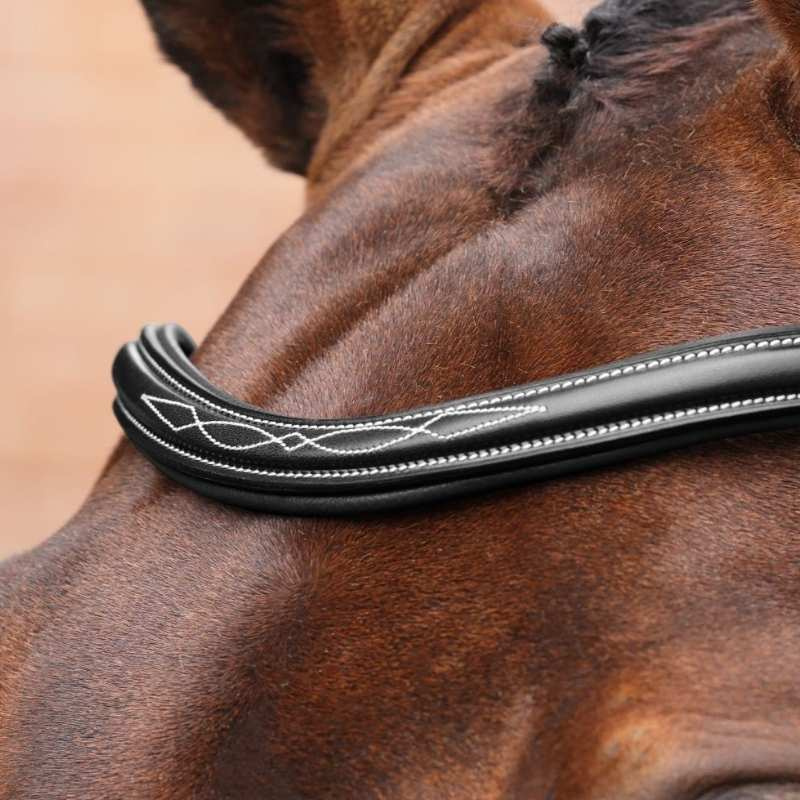 Bridon Large Muserolle LUSSO Opus 180M Noir